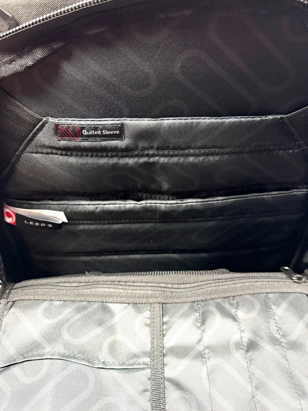 Fanta Leed's Elleven Black Laptop Backpack NWT Logo Promo Bag